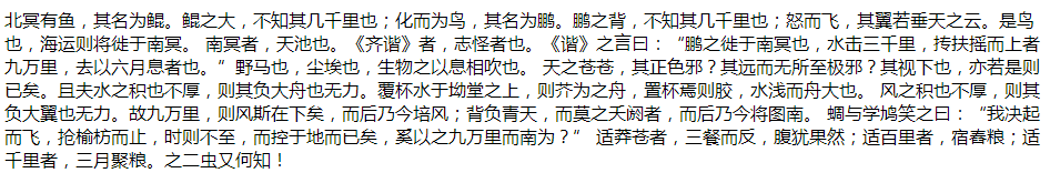 长文本未使用js自动分段前